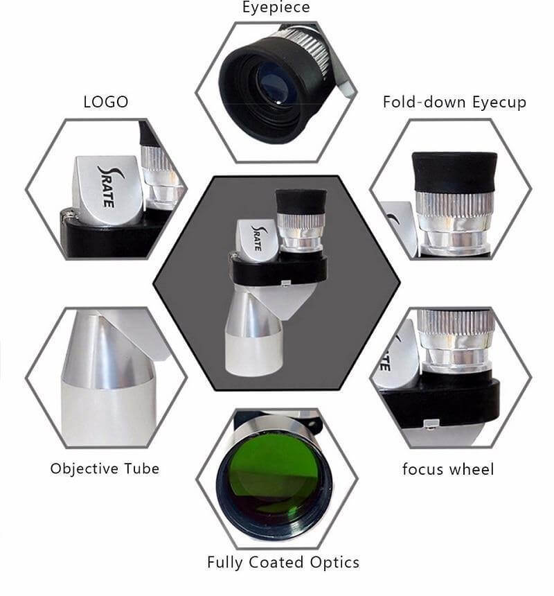Mini Super Clear Monocular Smartphone Telescope - MaviGadget