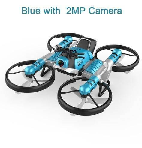 2in1 Folding Motorbike Aerial Land-Air RC Drone - MaviGadget