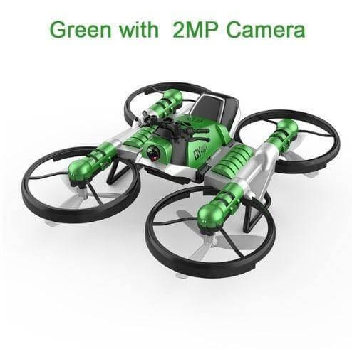 2in1 Folding Motorbike Aerial Land-Air RC Drone - MaviGadget
