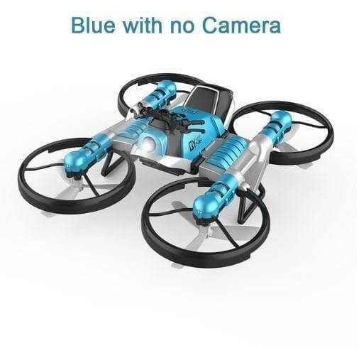 2in1 Folding Motorbike Aerial Land-Air RC Drone - MaviGadget