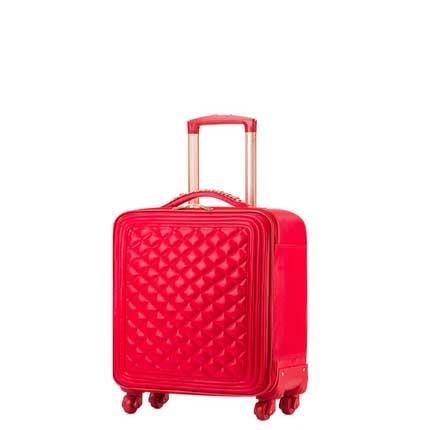 High Capacity Luxury Retro PU Leather Suitcases - MaviGadget