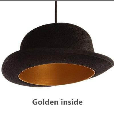 Modern Gentleman Hat Pendant Lamp - MaviGadget