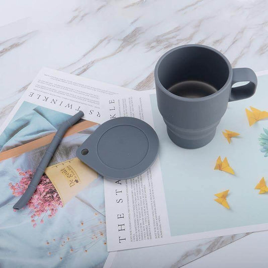 Earth-Friendly Reusable Creative Silicone Foldable Mug - MaviGadget
