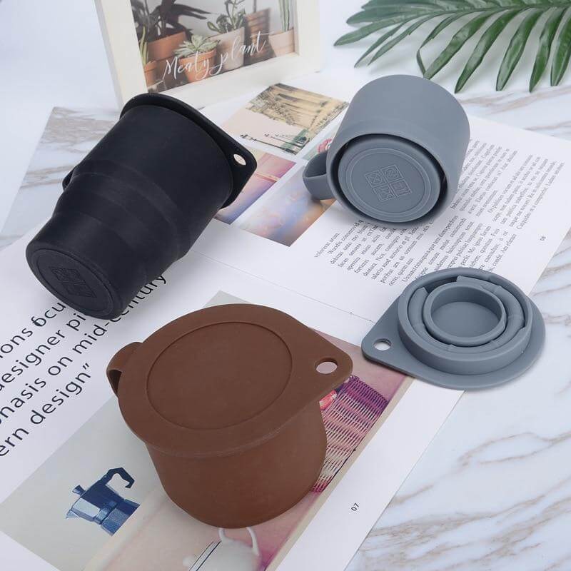 Earth-Friendly Reusable Creative Silicone Foldable Mug - MaviGadget