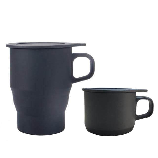 Earth-Friendly Reusable Creative Silicone Foldable Mug - MaviGadget