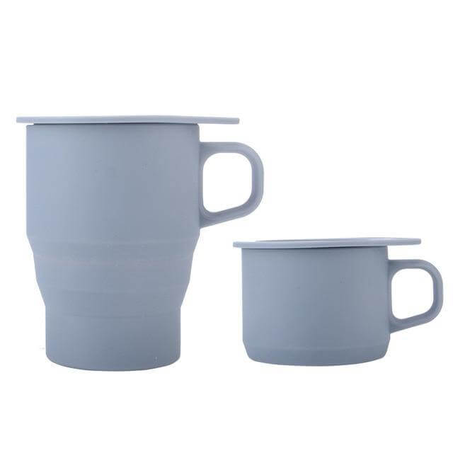 Earth-Friendly Reusable Creative Silicone Foldable Mug - MaviGadget