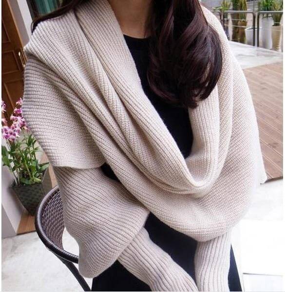 Scarf With Sleeves - MaviGadget