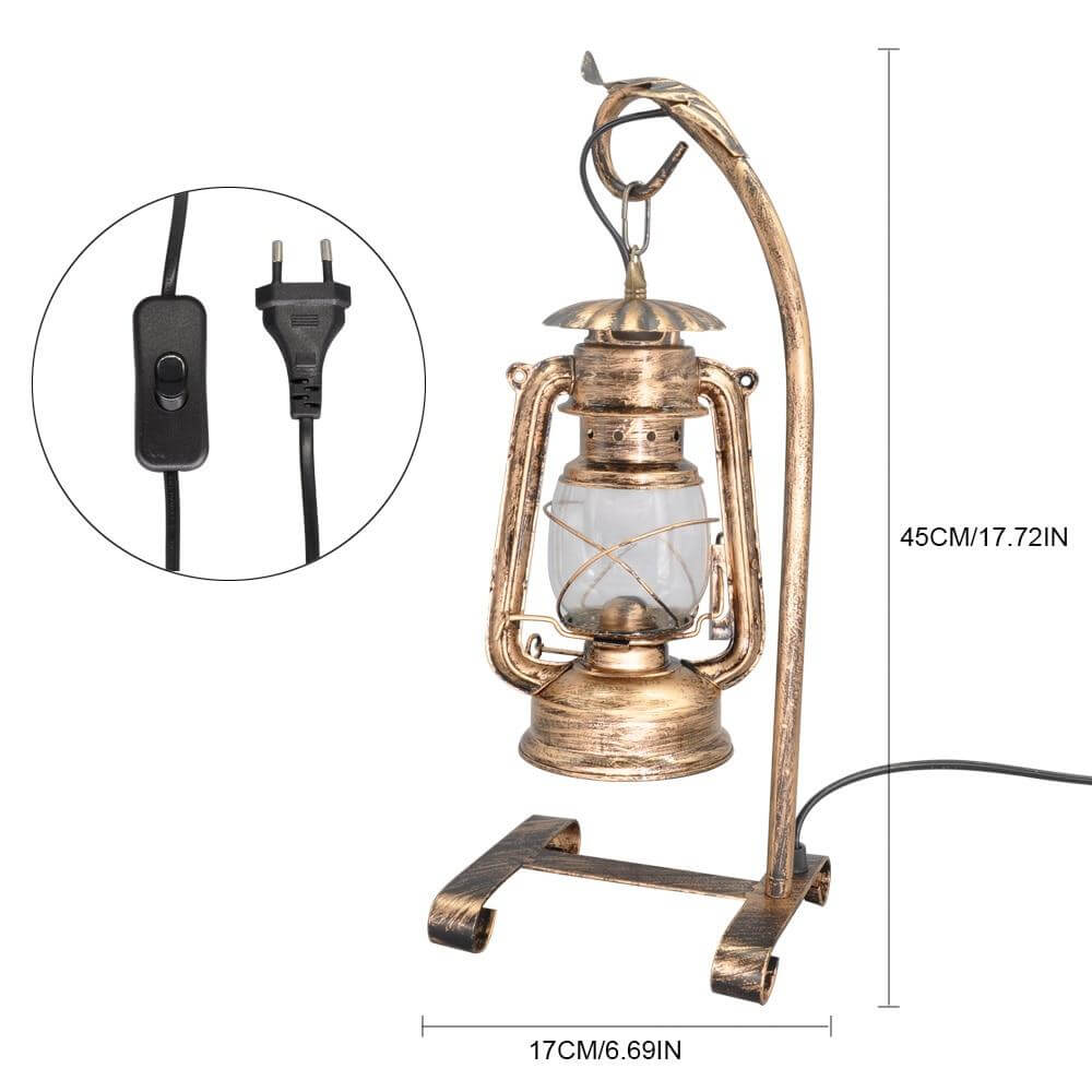 Vintage Table Otto Candle Lamp - MaviGadget
