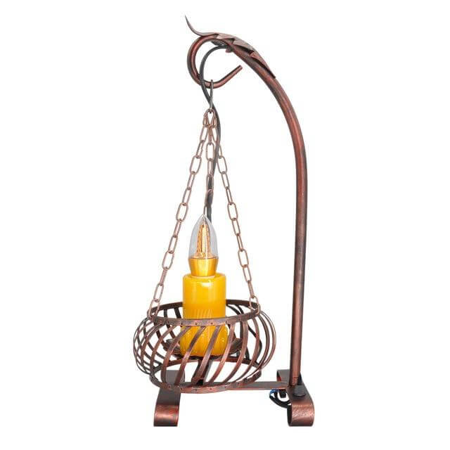 Vintage Table Otto Candle Lamp - MaviGadget