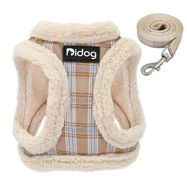 Sweet Warm Fur Pet Walking Leash - MaviGadget