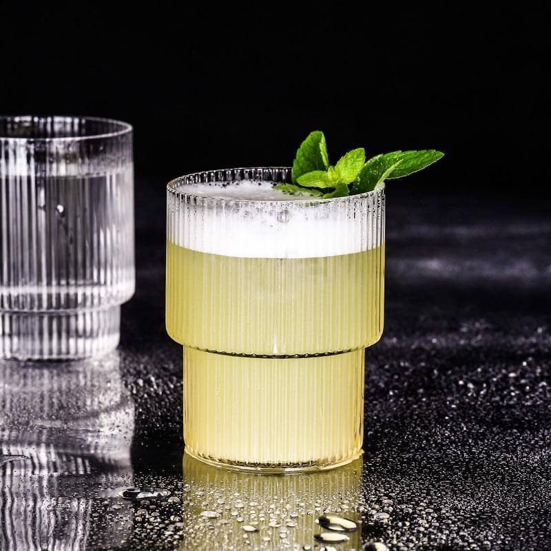 Japanese Style Creative Striped Glass - MaviGadget
