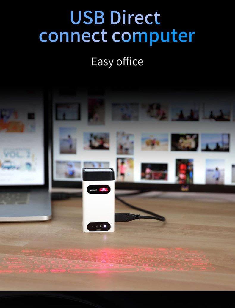 Portable Laser Keyboard - MaviGadget