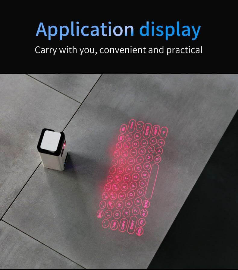 Portable Laser Keyboard - MaviGadget
