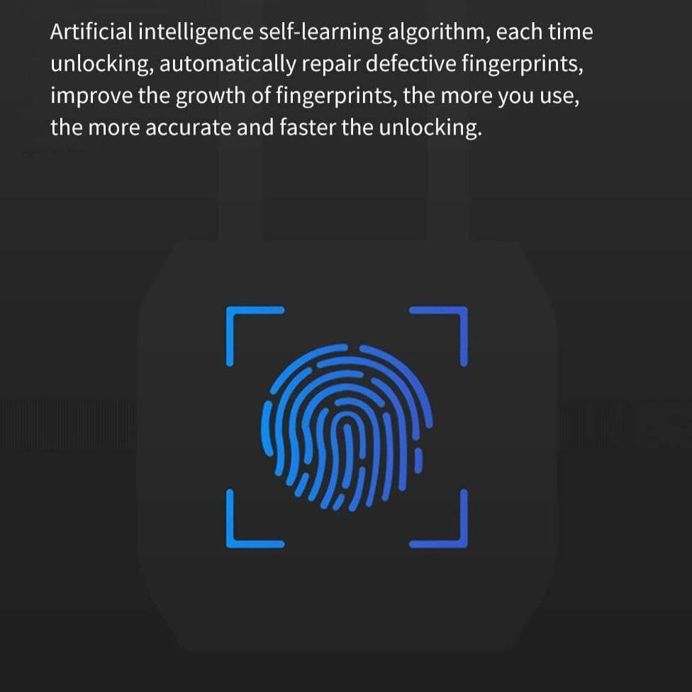 Smart Keyless Waterproof USB Fingerprint Lock - MaviGadget