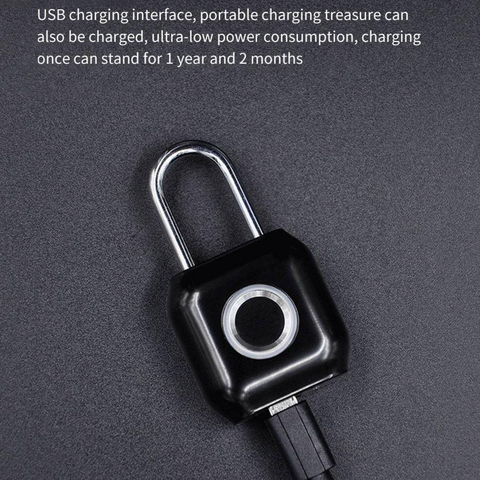 Smart Keyless Waterproof USB Fingerprint Lock - MaviGadget