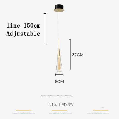 Melting Glass Crystal Luxury Pendant Lights - MaviGadget