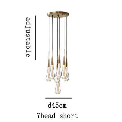 Melting Glass Crystal Luxury Pendant Lights - MaviGadget