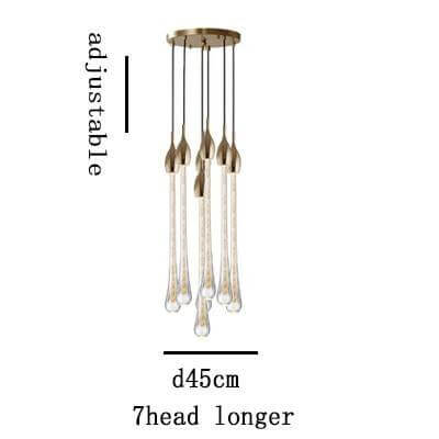 Melting Glass Crystal Luxury Pendant Lights - MaviGadget