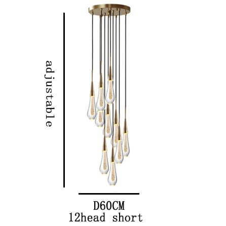 Melting Glass Crystal Luxury Pendant Lights - MaviGadget