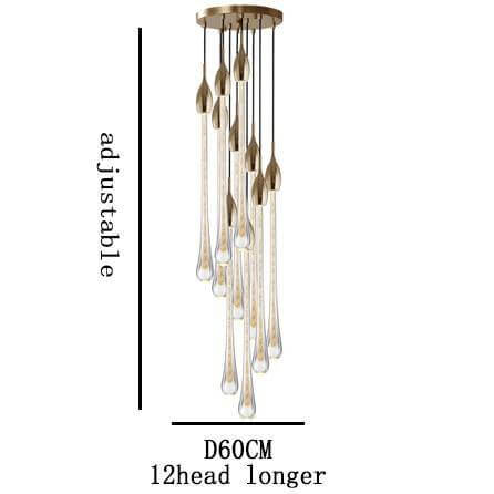 Melting Glass Crystal Luxury Pendant Lights - MaviGadget