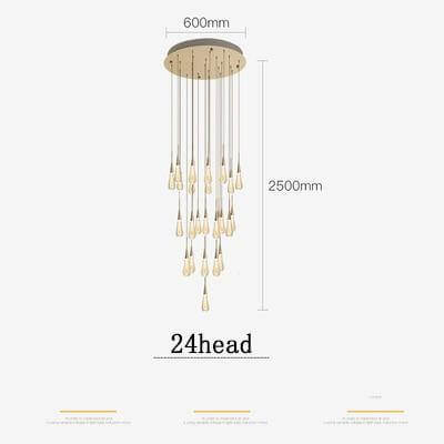 Melting Glass Crystal Luxury Pendant Lights - MaviGadget