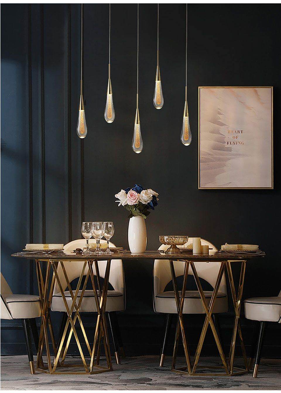 Melting Glass Crystal Luxury Pendant Lights - MaviGadget