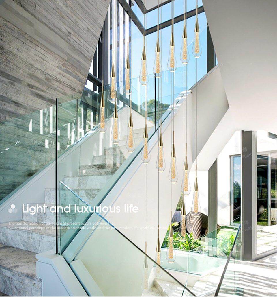 Melting Glass Crystal Luxury Pendant Lights - MaviGadget