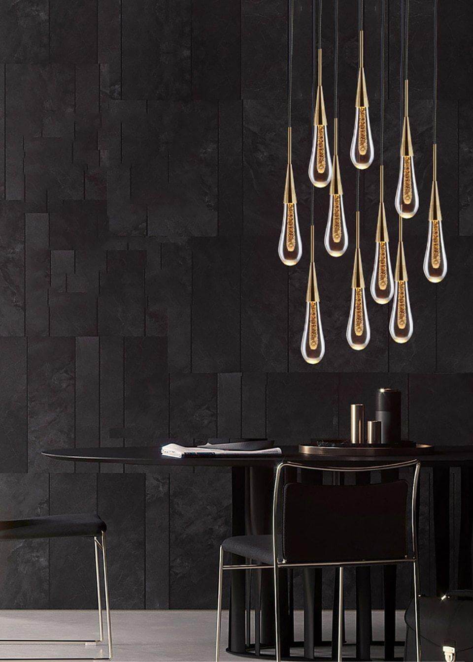 Melting Glass Crystal Luxury Pendant Lights - MaviGadget