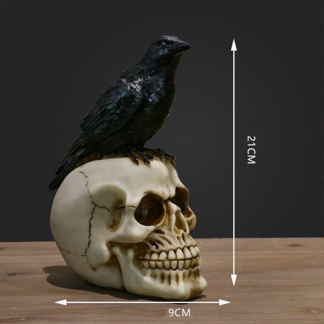 Skull Resin Skeleton Army Figurine Halloween Decoration - MaviGadget