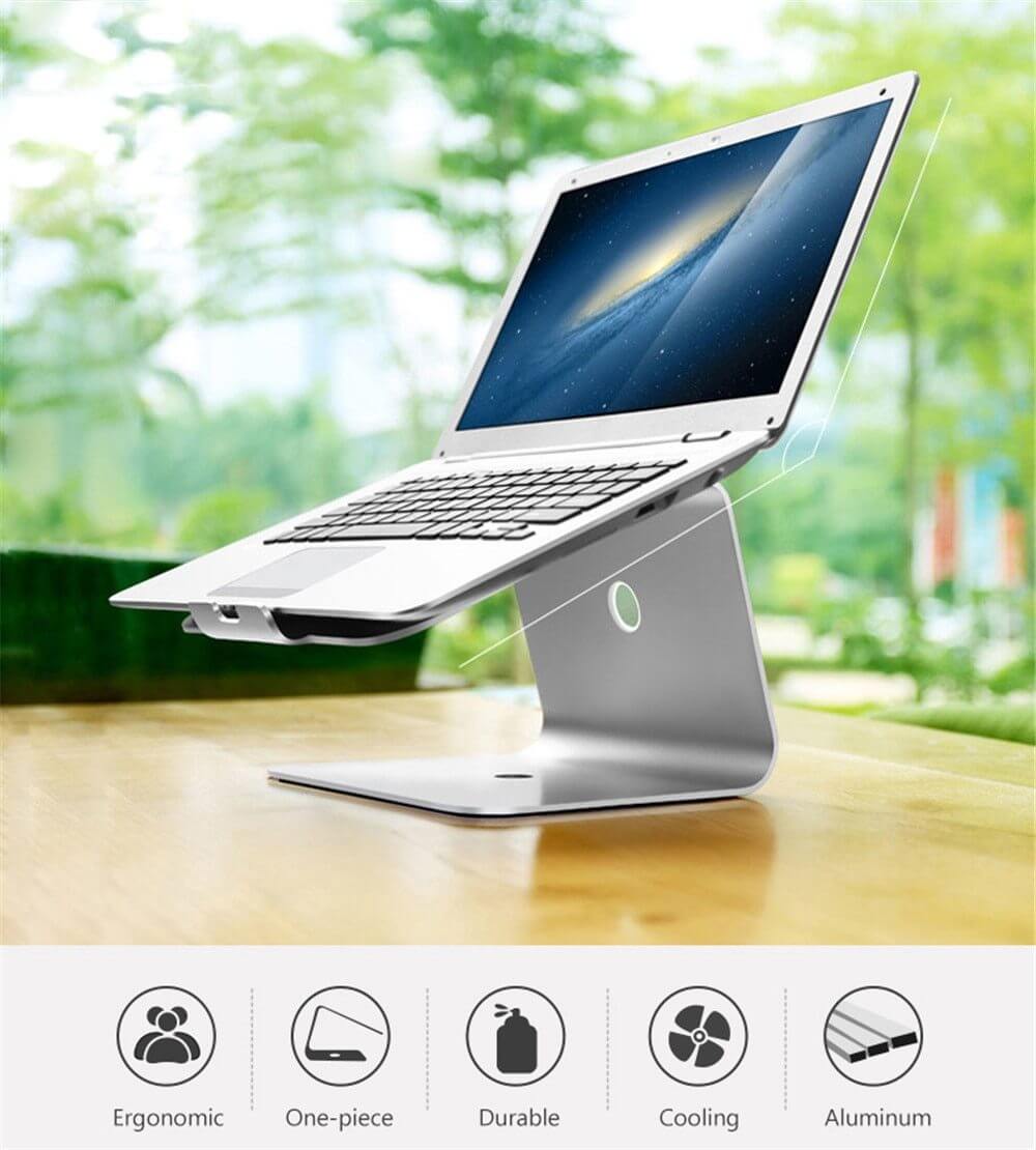 Aluminum Tablet Laptop Macbook Holder - MaviGadget