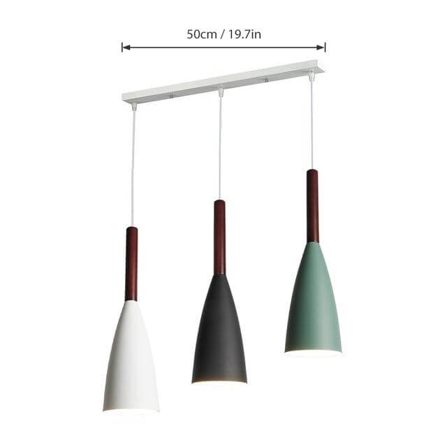 Modern Elegant Nordic Style Colorful Pendant Hanging Light - MaviGadget