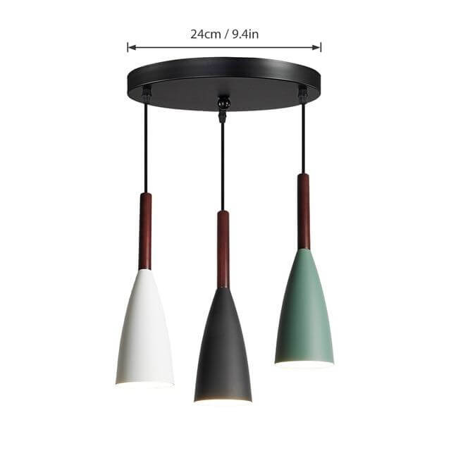 Modern Elegant Nordic Style Colorful Pendant Hanging Light - MaviGadget
