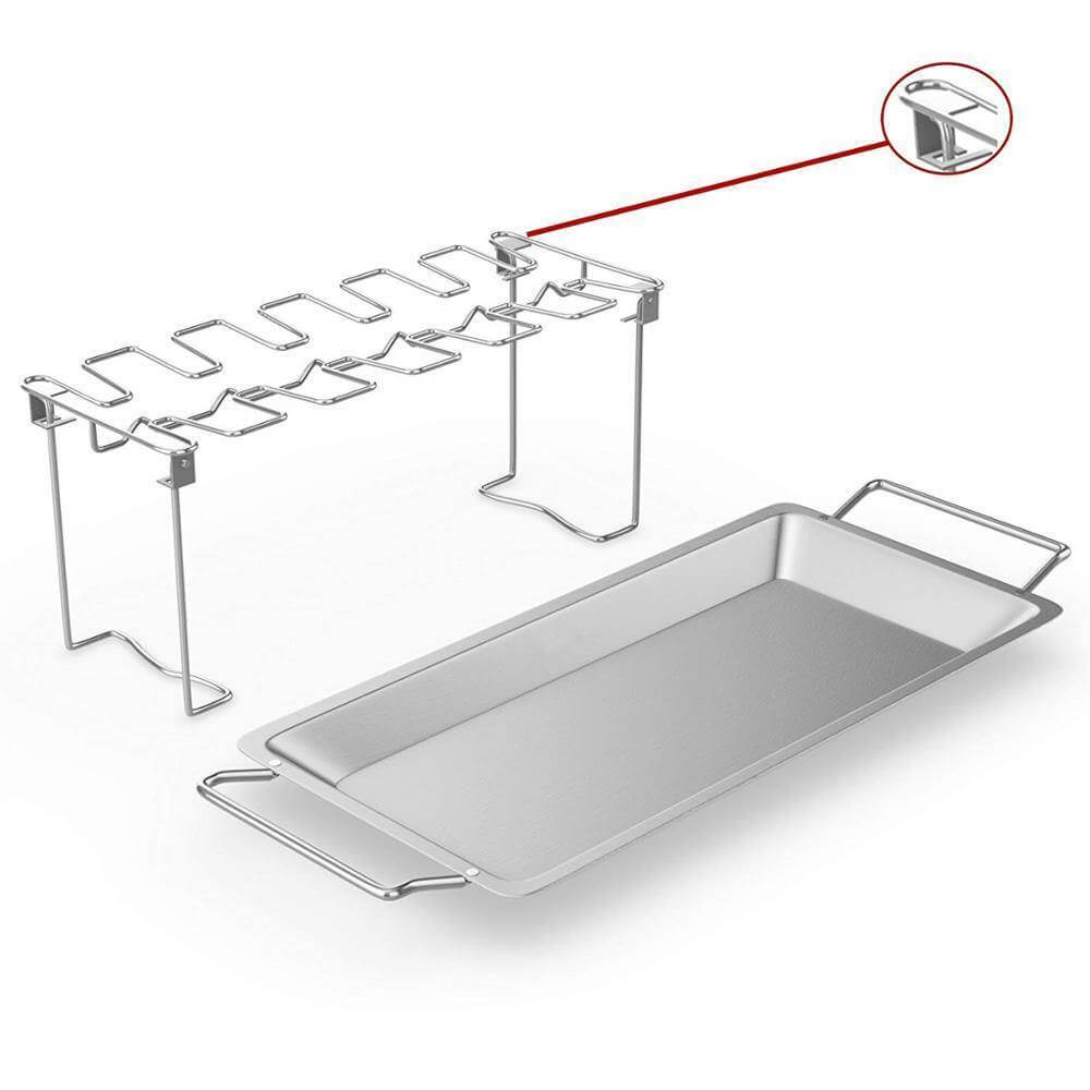 Stainless Steel Chicken Wing Rack - MaviGadget