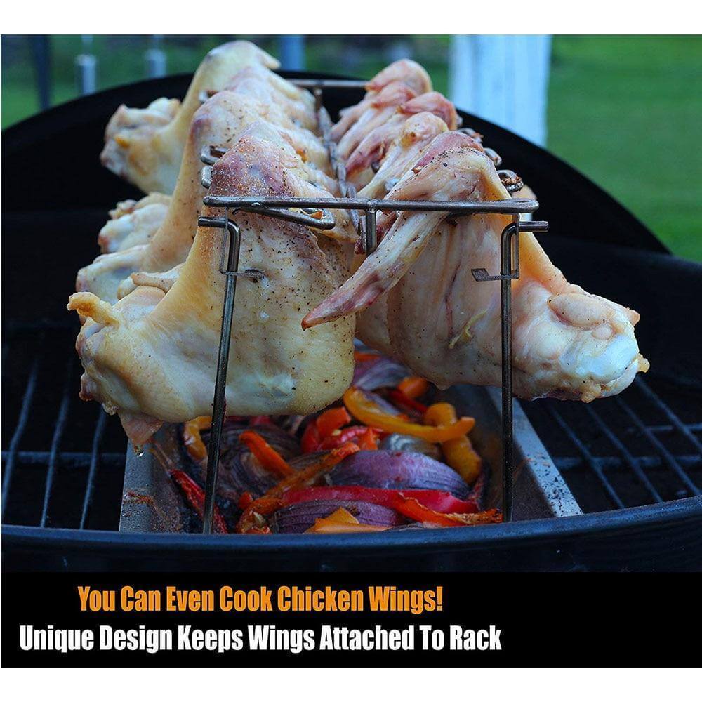 Stainless Steel Chicken Wing Rack - MaviGadget
