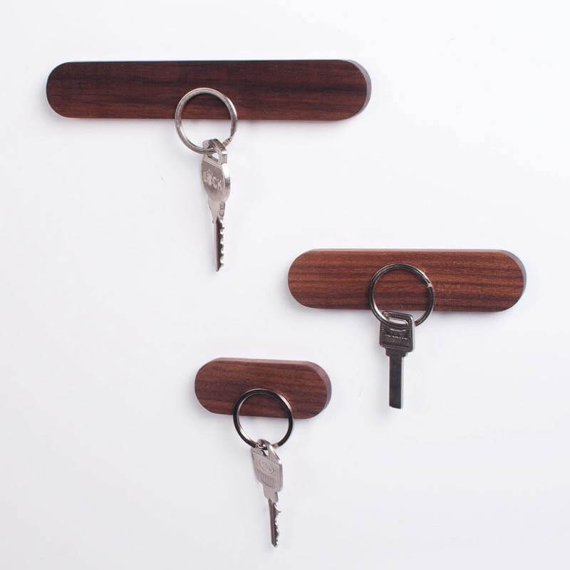 Magnetic Elegant Wood Key Holder - MaviGadget