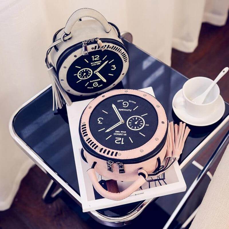 Creative Crossbody Clock Like Handbag - MaviGadget