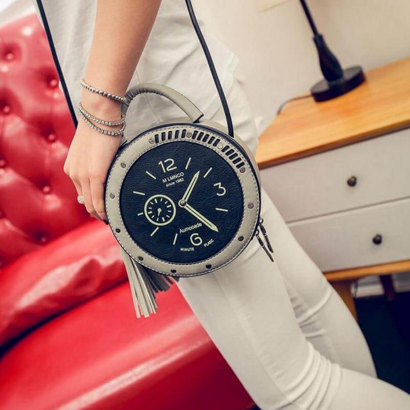 Creative Crossbody Clock Like Handbag - MaviGadget