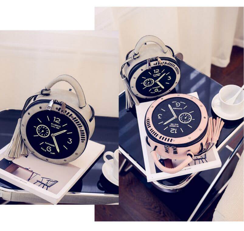 Creative Crossbody Clock Like Handbag - MaviGadget