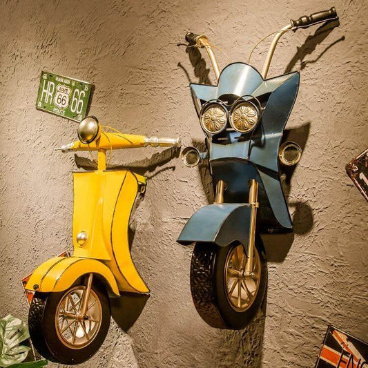 Industry Wall Hanging Motorcycle Decor - MaviGadget