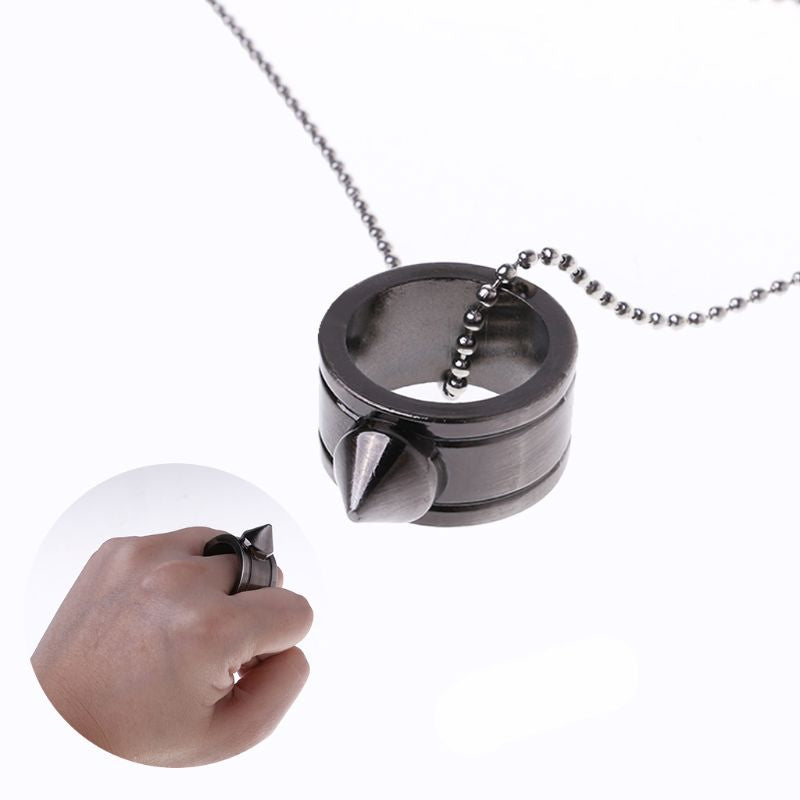 Stainless Steel Self Defense Ring - MaviGadget