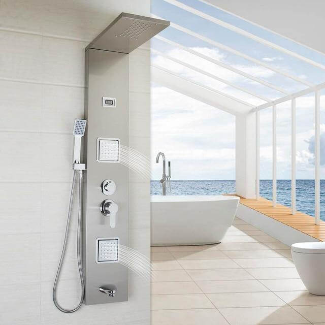 Elegant Digital Massage System Digital Led Panel Shower Sets - MaviGadget