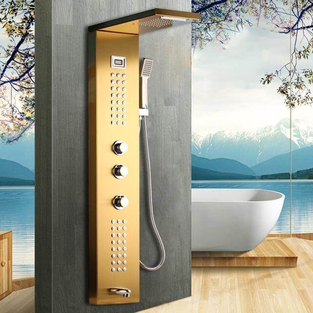 Elegant Digital Massage System Digital Led Panel Shower Sets - MaviGadget