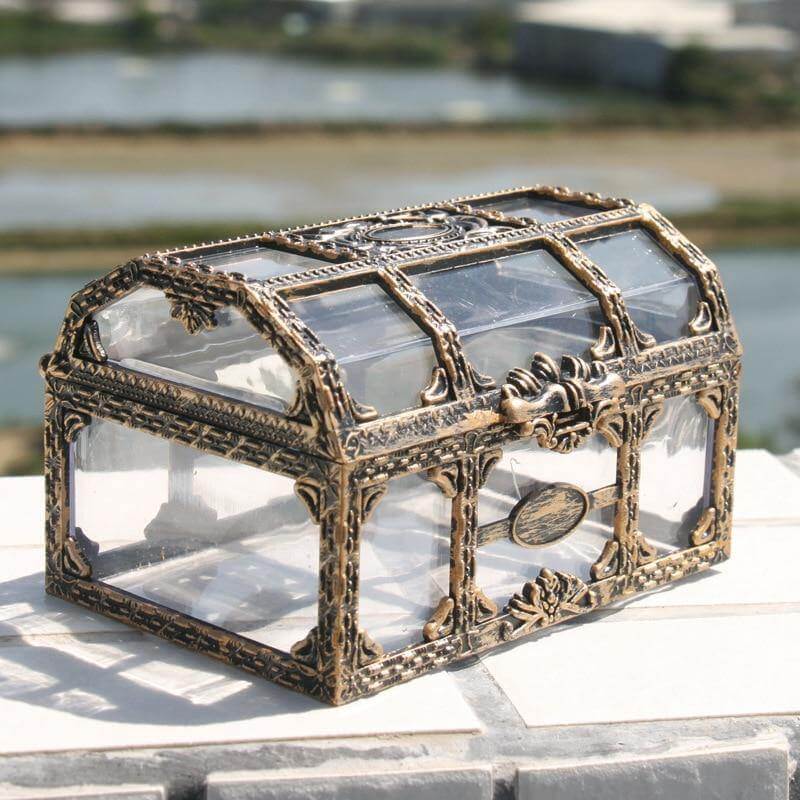 Transparent Pirate Treasure Box Organizer - MaviGadget