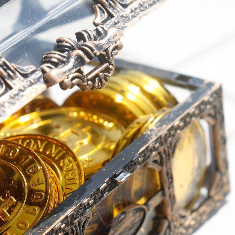 Transparent Pirate Treasure Box Organizer - MaviGadget