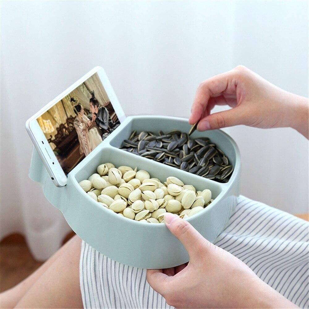 Creative Candy Nut Box with Phone Holder - MaviGadget