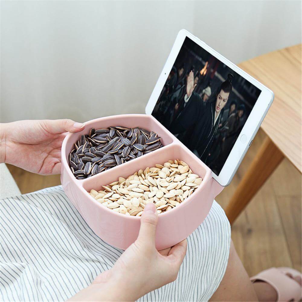 Creative Candy Nut Box with Phone Holder - MaviGadget