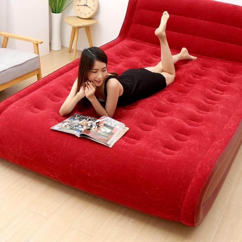 Portable Inflatable Double Air Bed Mattress - MaviGadget