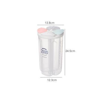 Kitchen Transparent Flower Sealed Storage Tank - MaviGadget