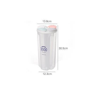 Kitchen Transparent Flower Sealed Storage Tank - MaviGadget
