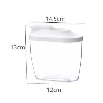 Kitchen Transparent Flower Sealed Storage Tank - MaviGadget